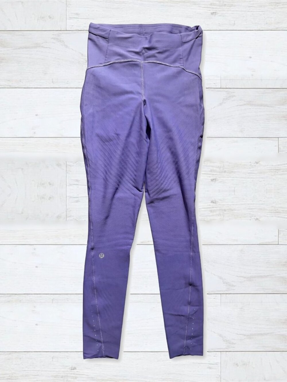 lululemon Lilac Mesh Reflective Leggings